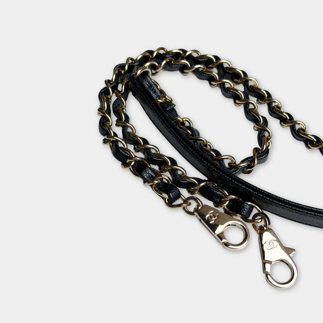 Chanel Microchipped Black Caviar Medium Coco Top Handle Kelly's Authentic Boutique