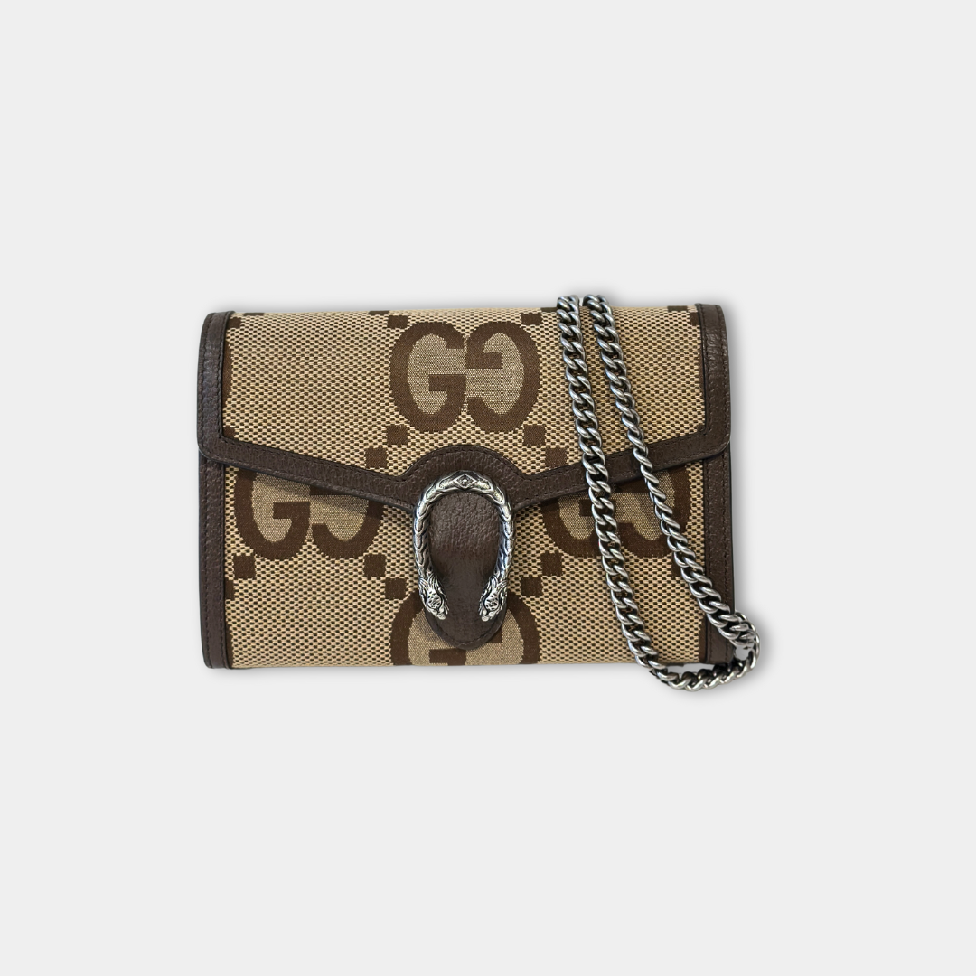 Gucci GG Jumbo Dionysus wallet on chain Kelly's Authentic Boutique