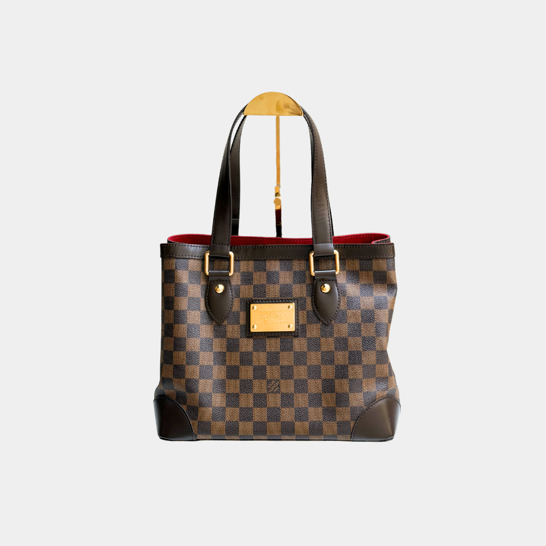 Louis Vuitton Damier Ebene Hampstead PM Tote Kelly's Authentic Boutique