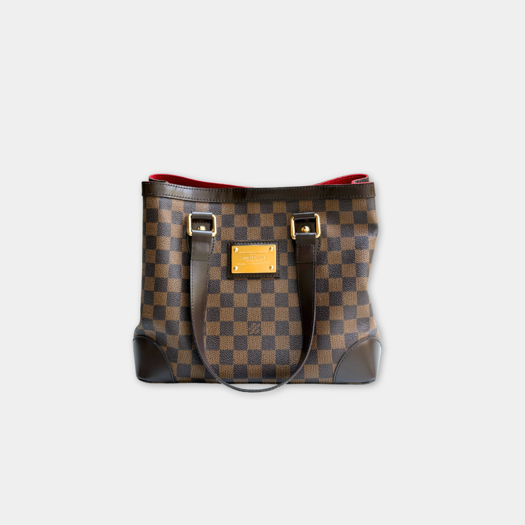 Louis Vuitton Damier Ebene Hampstead PM Tote Kelly's Authentic Boutique