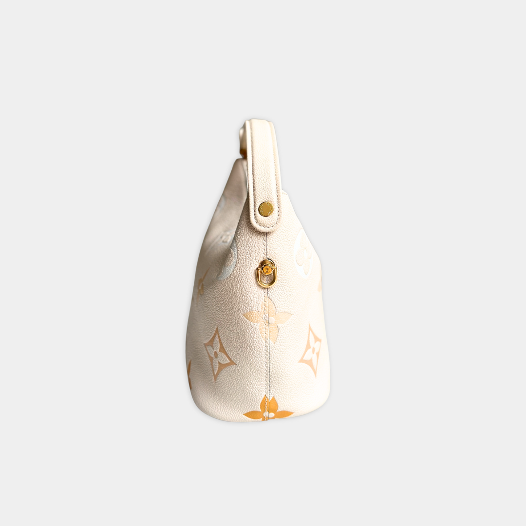 Louis Vuitton Marshmallow Cream By The Pool Hobo Bag Kelly's Authentic Boutique