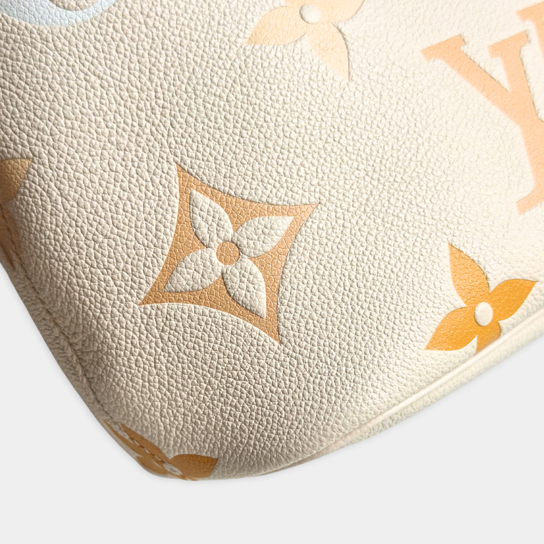 Louis Vuitton Marshmallow Cream By The Pool Hobo Bag Kelly's Authentic Boutique