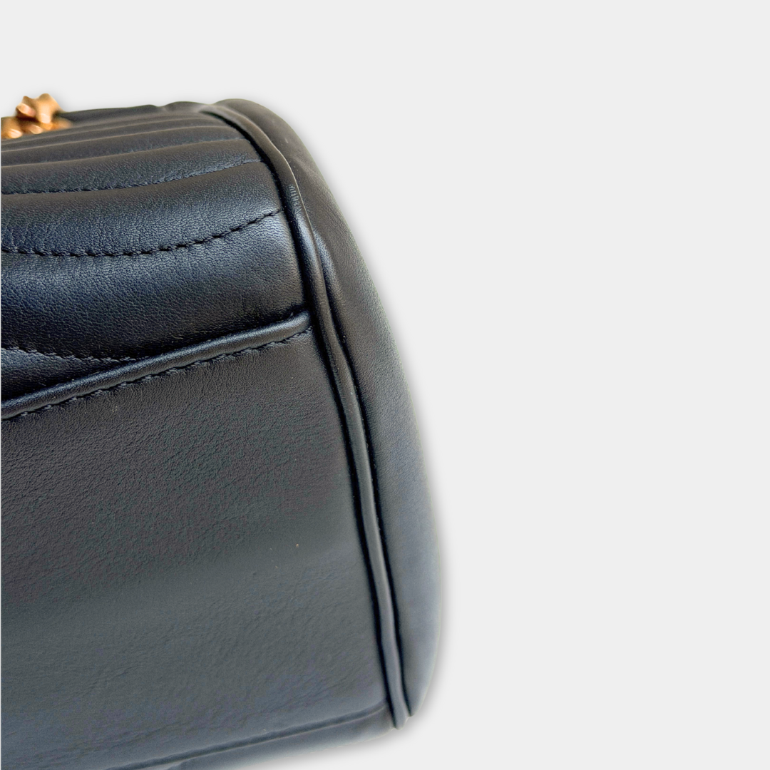 Louis Vuitton Black New Wave Chain Tote Kelly's Authentic Boutique