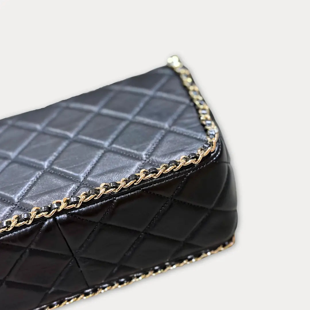 Chanel Running Chain Around Lambskin Medium Flap Bag Kelly's Authentic Boutique