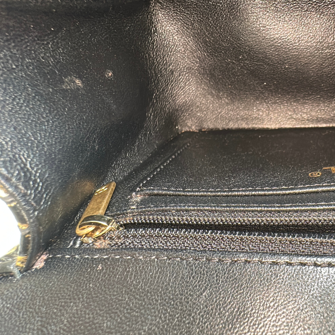 Limited Mini Reissue 2.55 Rectangular Metiers Dโart  Croc Embossed Graffiti Flap Bag Kelly's Authentic Boutique