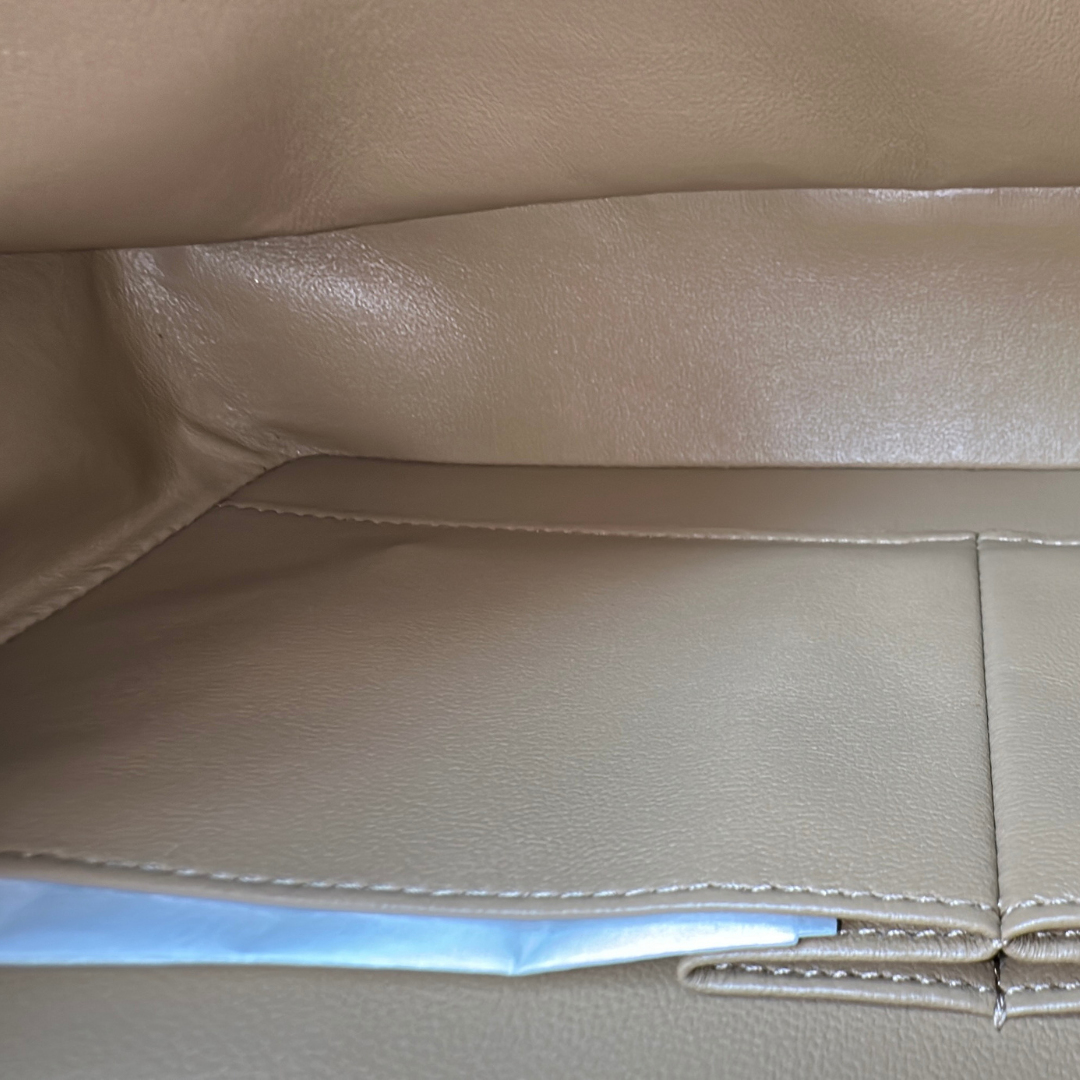 Chanel 22B Microchipped Dark Beige Lambskin Quilted Classic Flap Medium Light Gold Hardware Kelly's Authentic Boutique