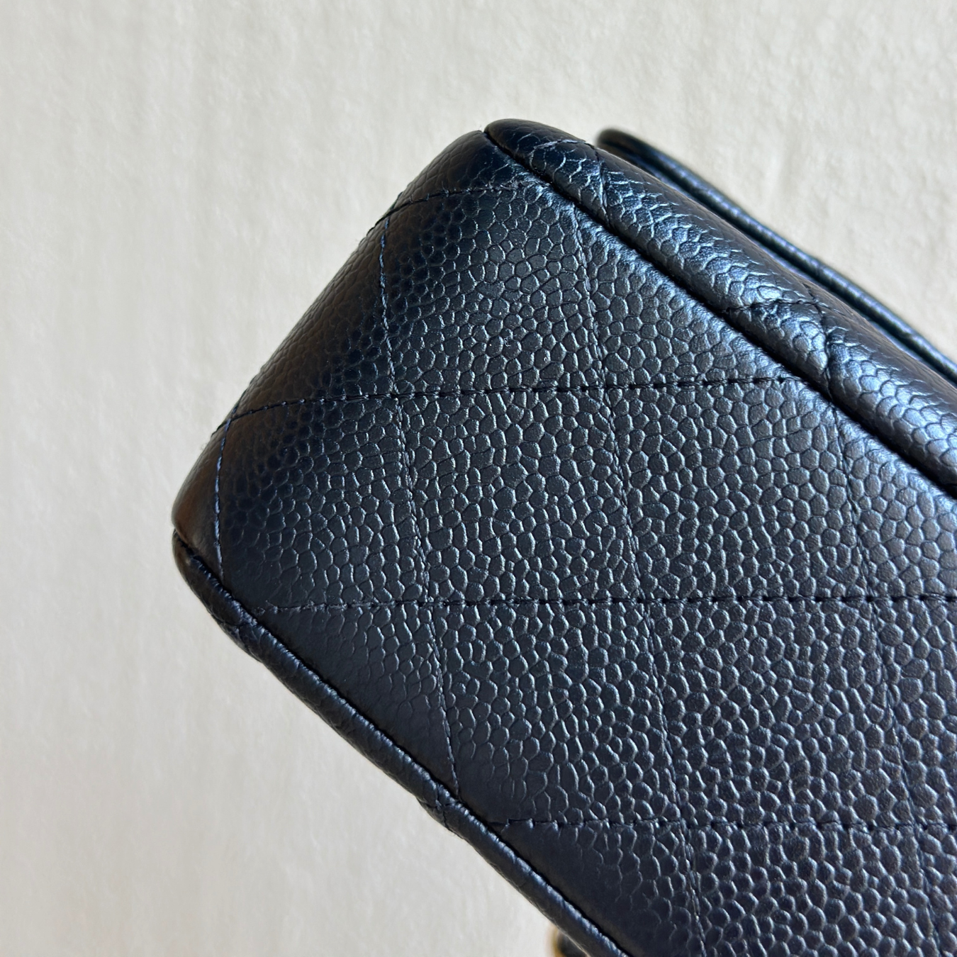 Chanel Black Caviar Medium Classic Flap with GHW Kelly's Authentic Boutique