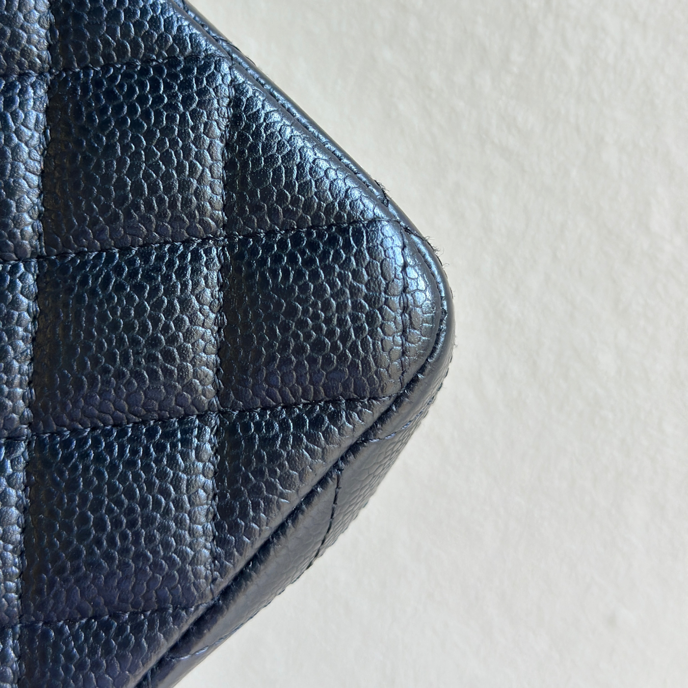 Chanel Black Caviar Medium Classic Flap with GHW Kelly's Authentic Boutique