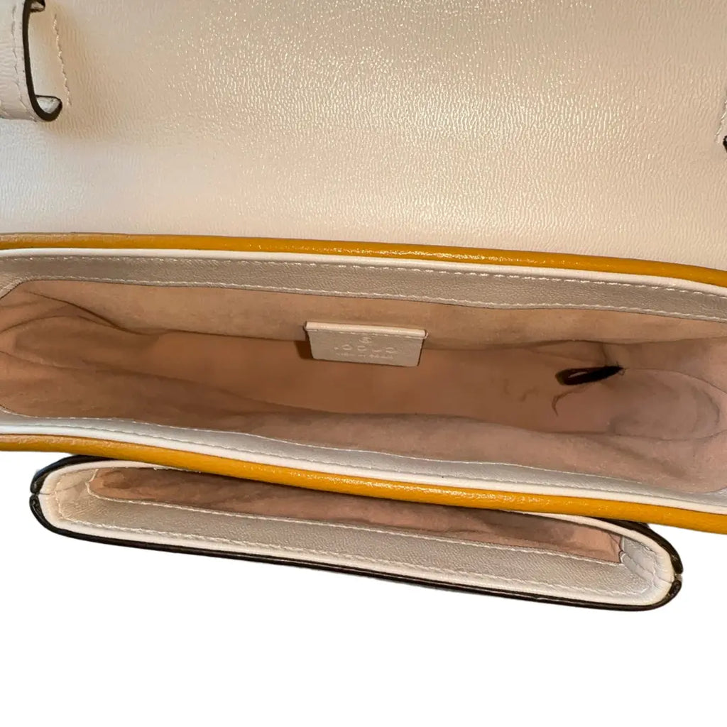 Gucci GG Supreme Canvas and Leather Padlock Shoulder Bag Kelly's Authentic Boutique