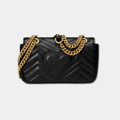 Gucci Black Mini Marmont Shoulder Bag Kelly's Authentic Boutique