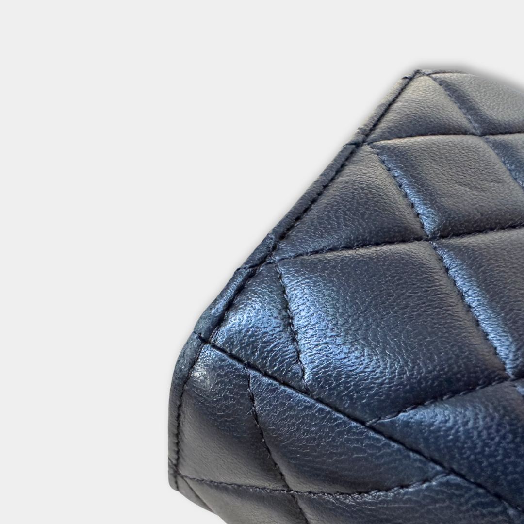 Microchipped Chanel Black 21K Gold Mini Flap Bag Kelly's Authentic Boutique