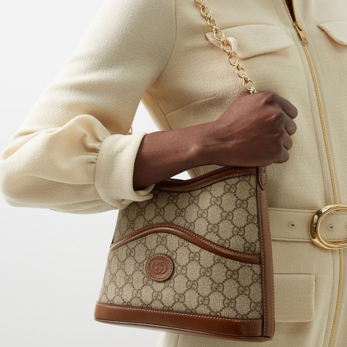 Gucci Supreme Interlock G Bucket Bag Kelly's Authentic Boutique