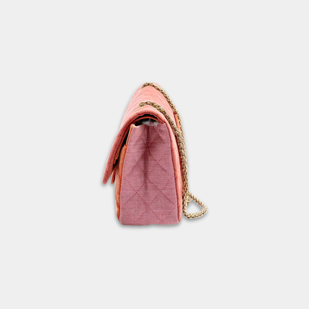 Chanel Jumbo 2.55 Reissue Double Fabric Multicolour Flap Bag