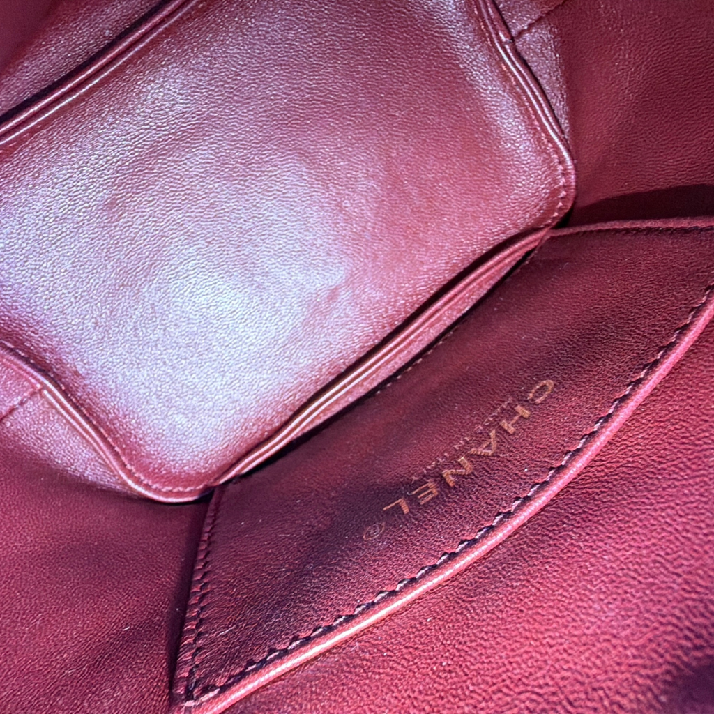 Chanel 22B Microchip Pearl Lambskin Mini Bucket Bag Kelly's Authentic Boutique