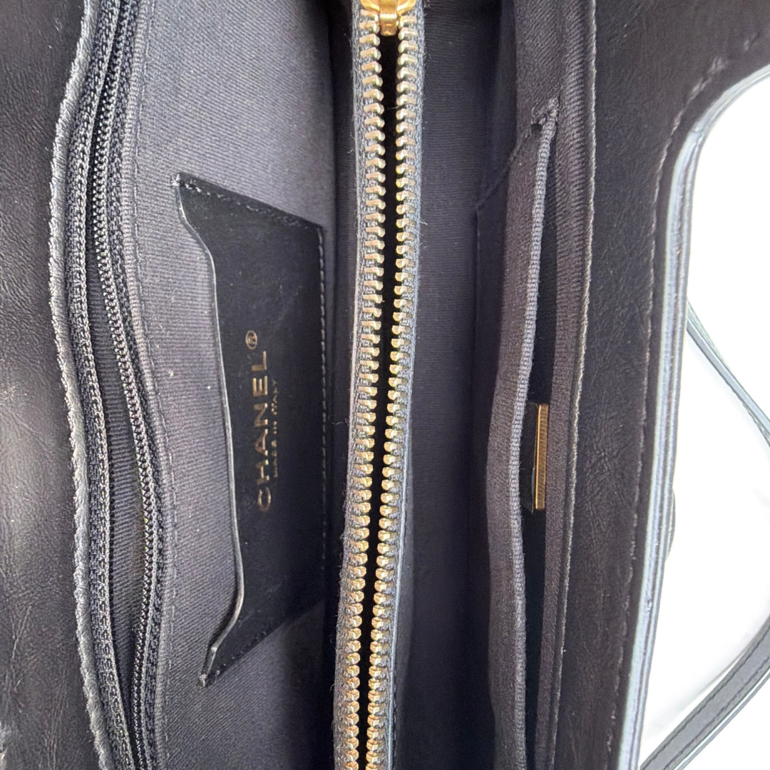 Chanel 23S Microchip Clutch Bag With Chain Calfskin Kelly's Authentic Boutique