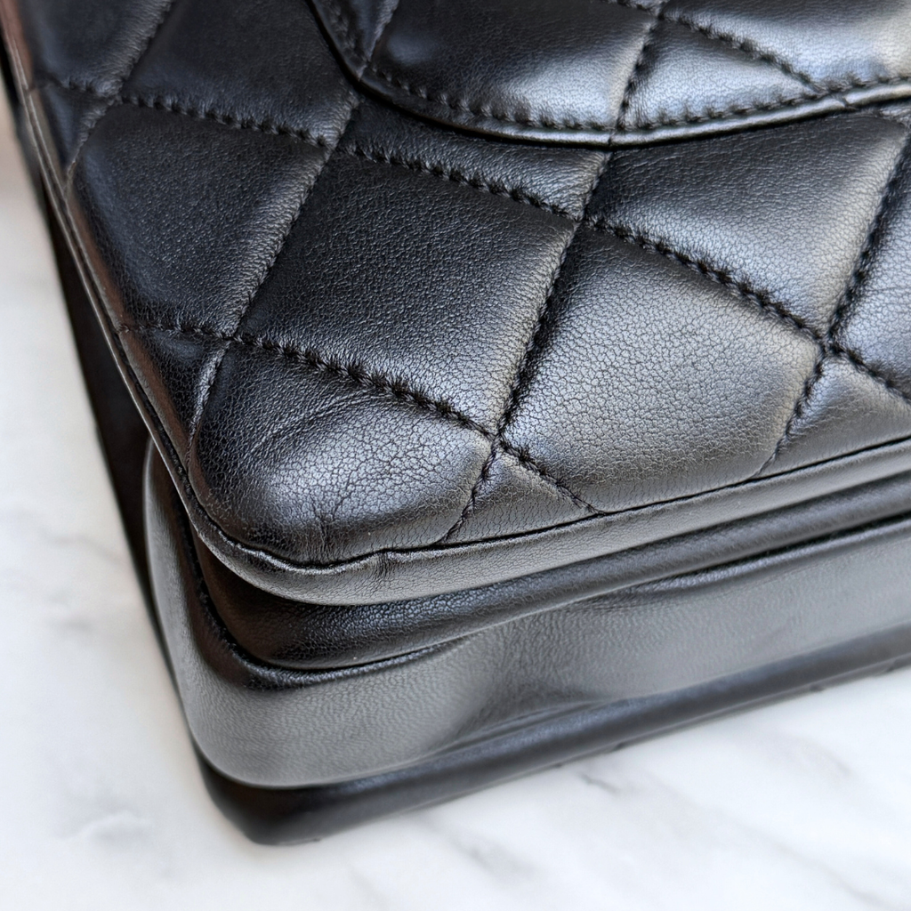 Chanel Black Small Trendy Top Handle Bag Kelly's Authentic Boutique