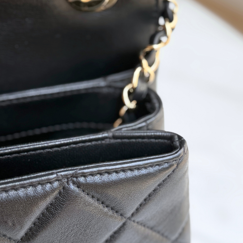 Chanel Black Small Trendy Top Handle Bag Kelly's Authentic Boutique