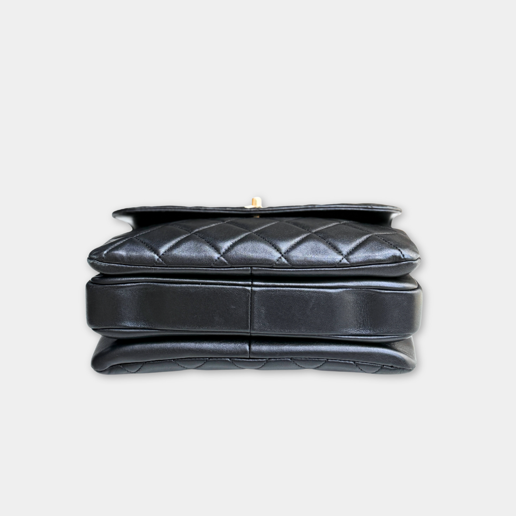 Chanel Black Small Trendy Top Handle Bag Kelly's Authentic Boutique