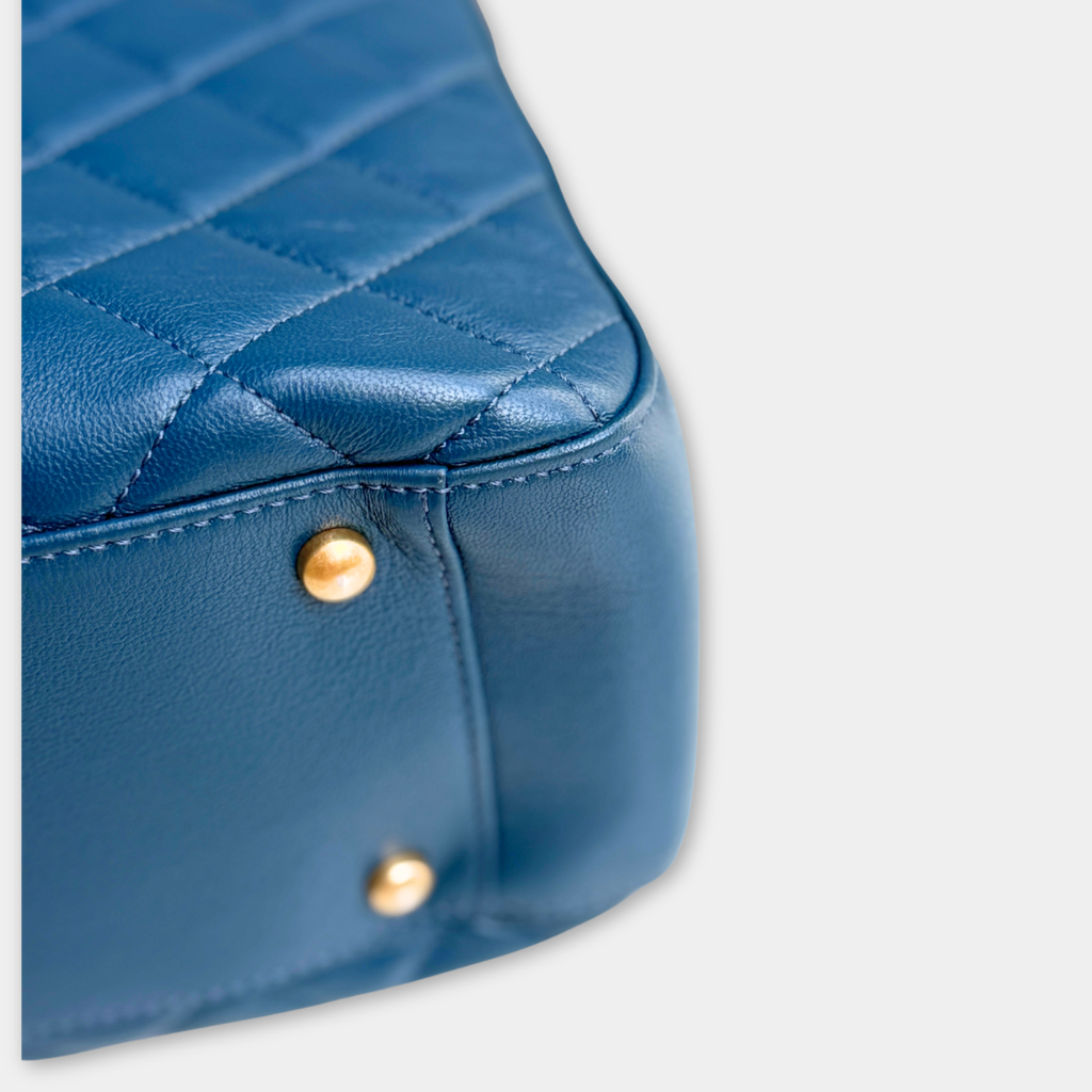 Chanel Lambskin 19 2-Way Shopping Tote Bag Kelly's Authentic Boutique