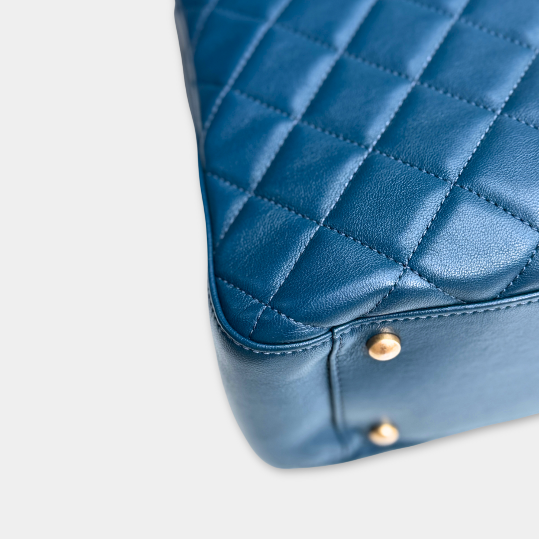 Chanel Lambskin 19 2-Way Shopping Tote Bag Kelly's Authentic Boutique