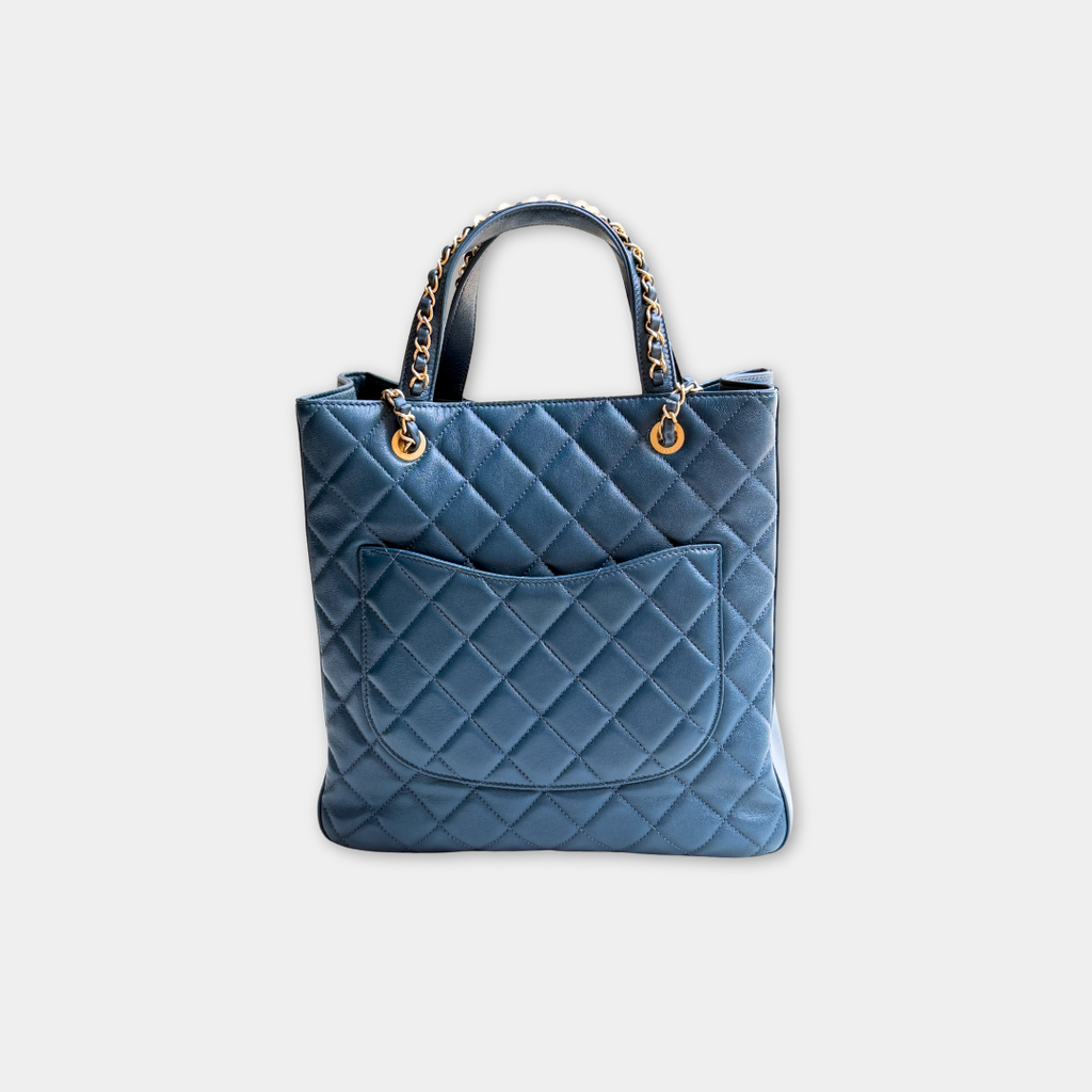 Chanel Lambskin 19 2-Way Shopping Tote Bag Kelly's Authentic Boutique