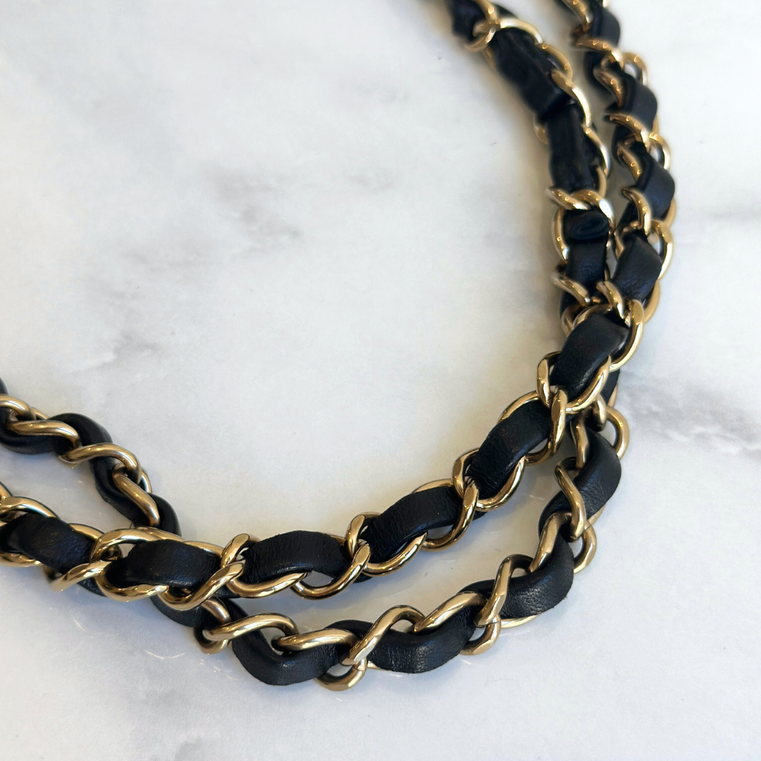 Chanel Microchip 2023 Patchwork Bi-colour Medium Flap Bag Kelly's Authentic Boutique