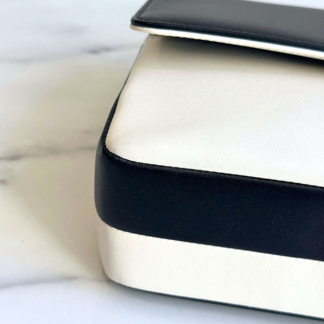 Chanel Microchip 2023 Patchwork Bi-colour Medium Flap Bag Kelly's Authentic Boutique