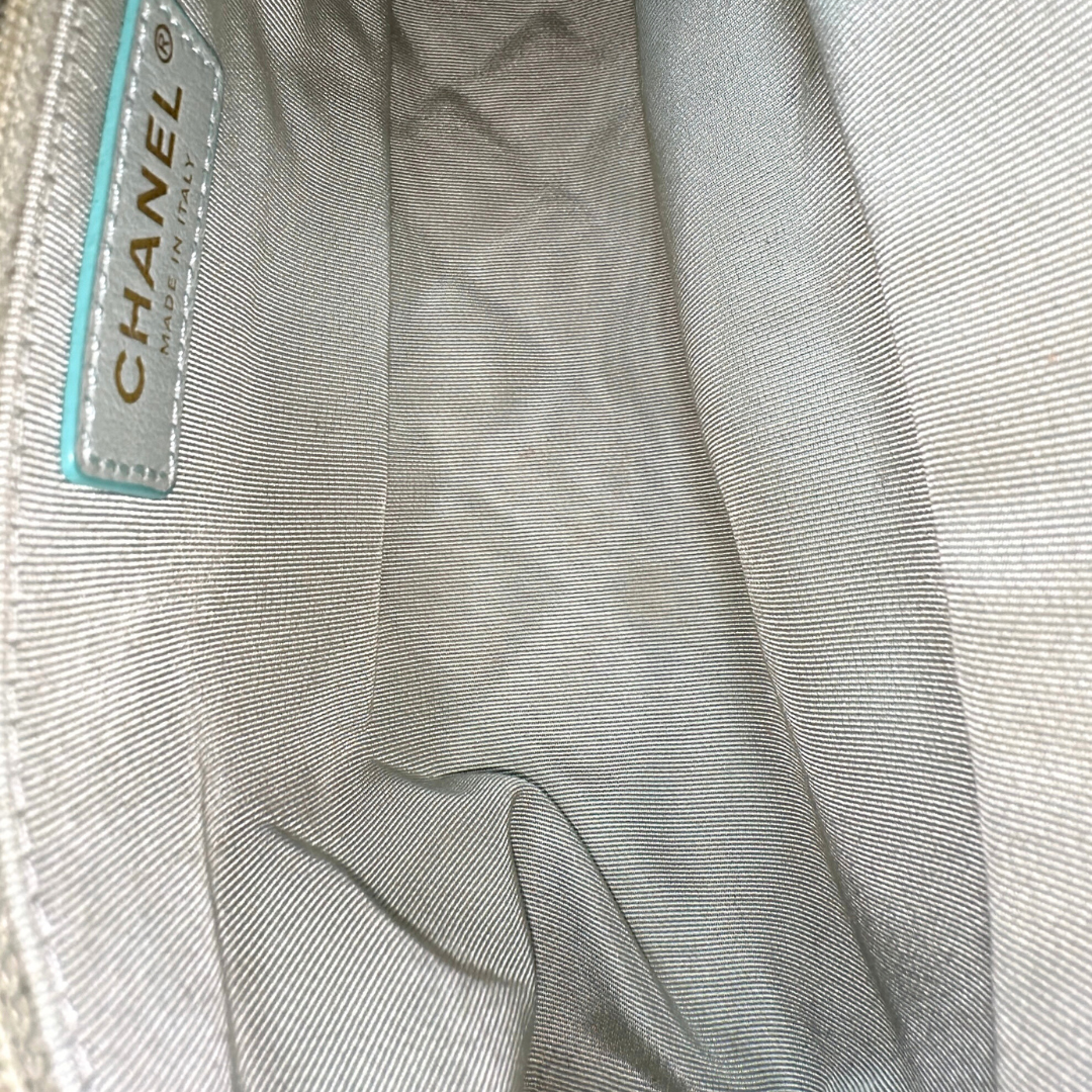 Chanel Medium Goat Tri-colour Quilted Camera Bag Kelly's Authentic Boutique