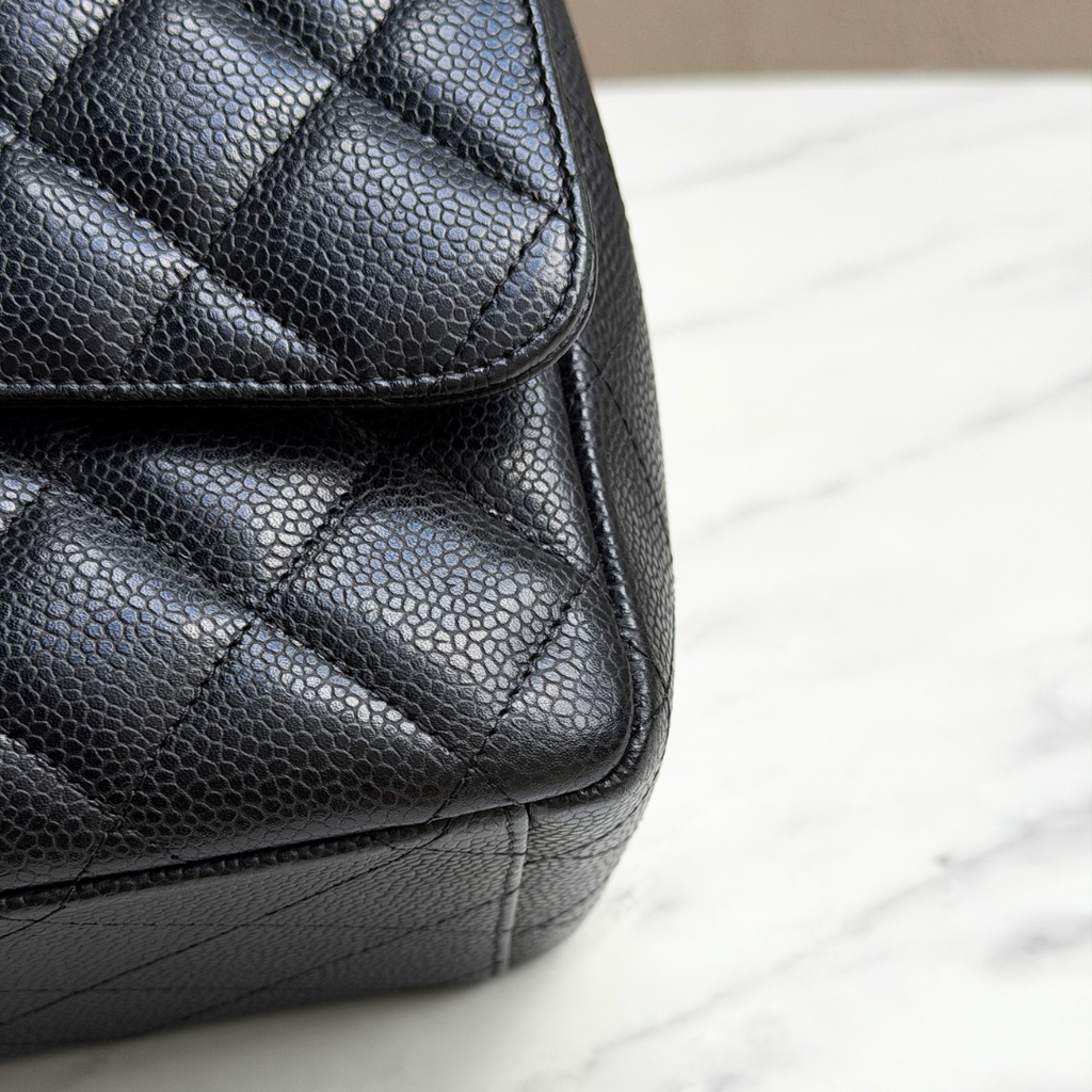 Chanel Caviar Maxi Double Flap Kelly's Authentic Boutique