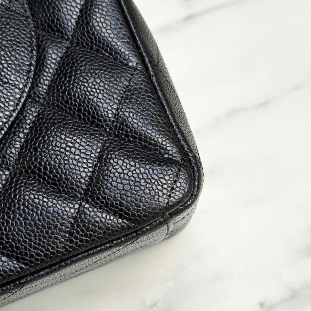 Chanel Caviar Maxi Double Flap Kelly's Authentic Boutique