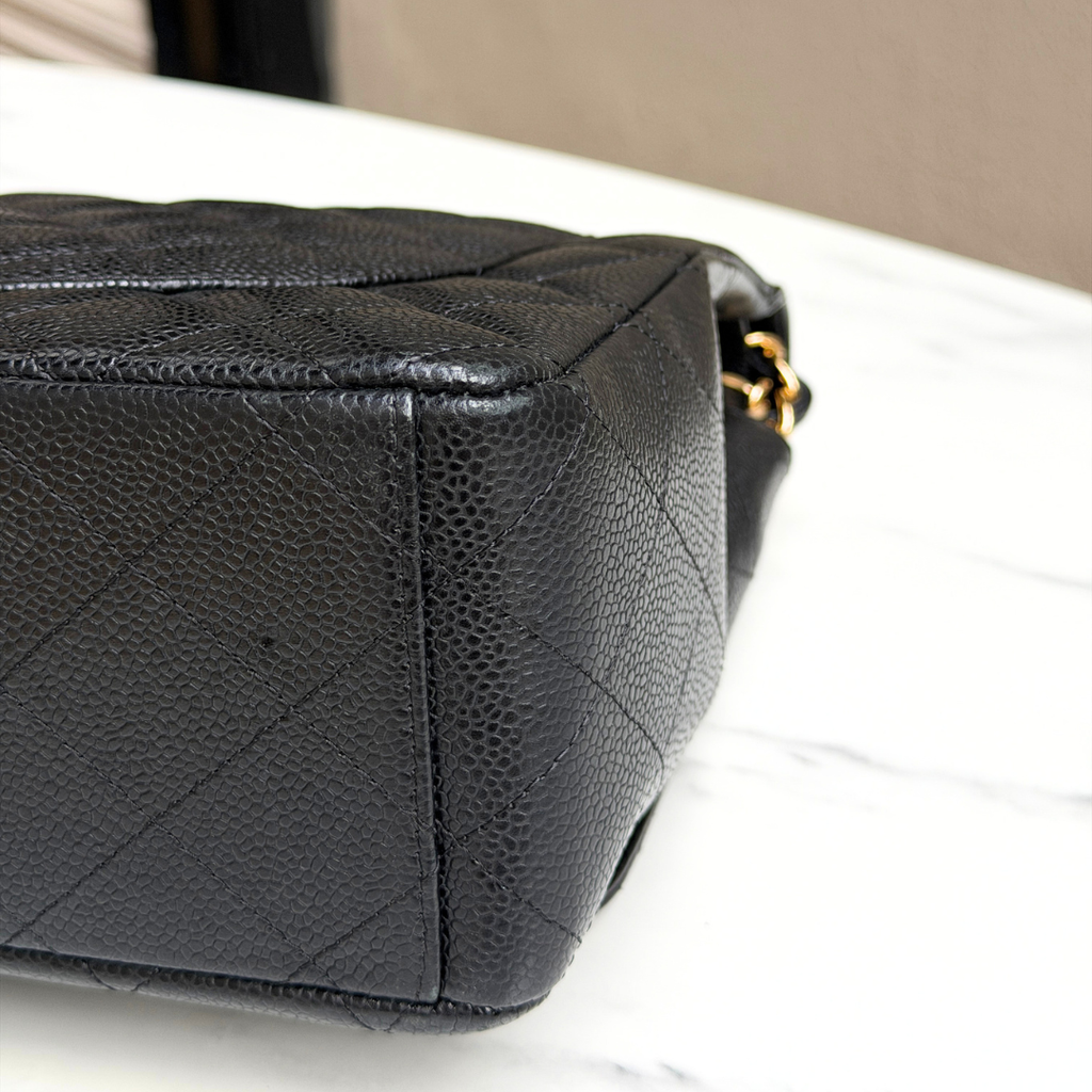 Chanel Caviar Maxi Double Flap Kelly's Authentic Boutique