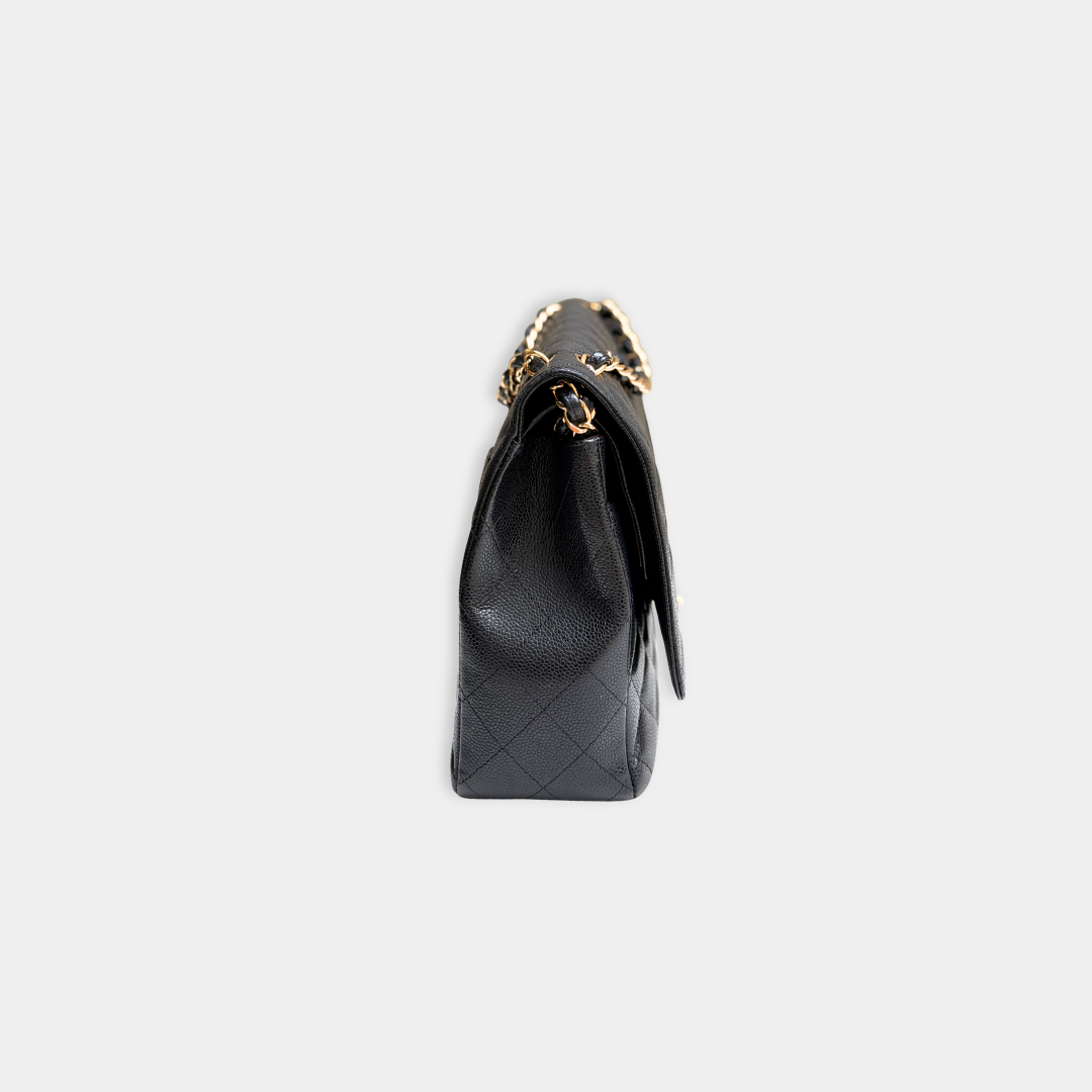 Chanel Caviar Maxi Double Flap Kelly's Authentic Boutique