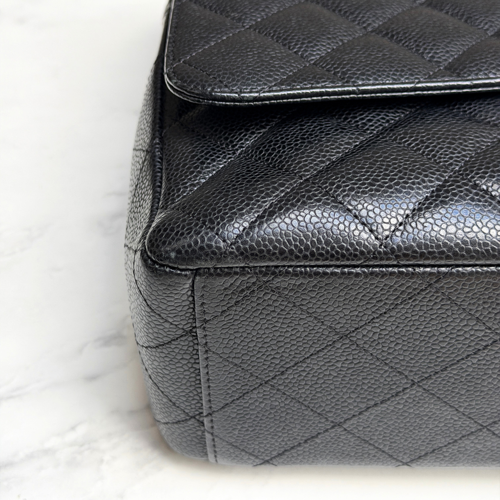 Chanel Caviar Maxi Double Flap Kelly's Authentic Boutique