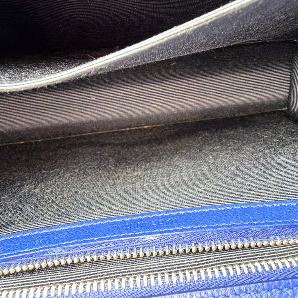 Dior Blue Medium Diorama Shoulder Bag Kelly's Authentic Boutique