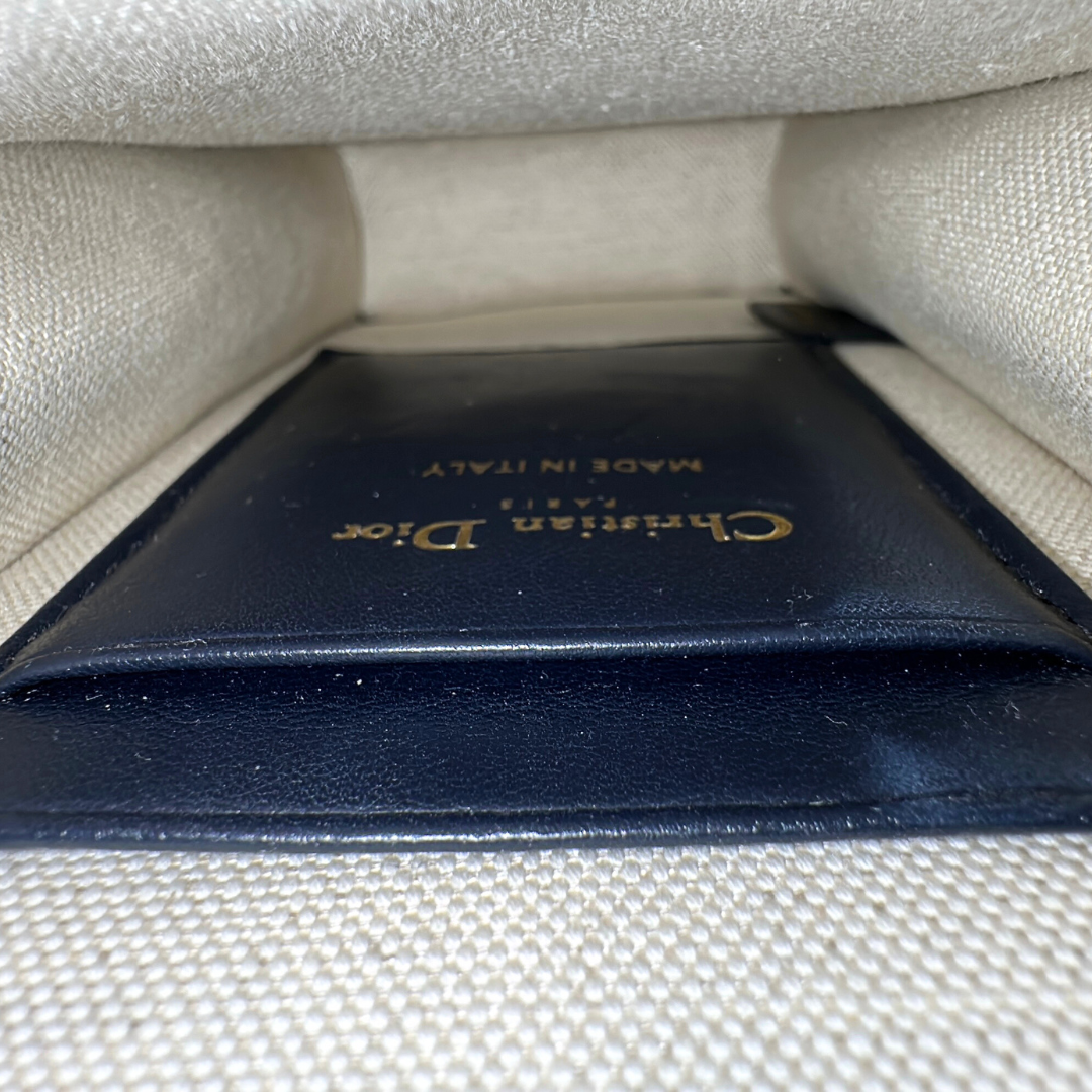 Dior Saddle Phone Pouch Dior Oblique Jacquard Blue Kelly's Authentic Boutique