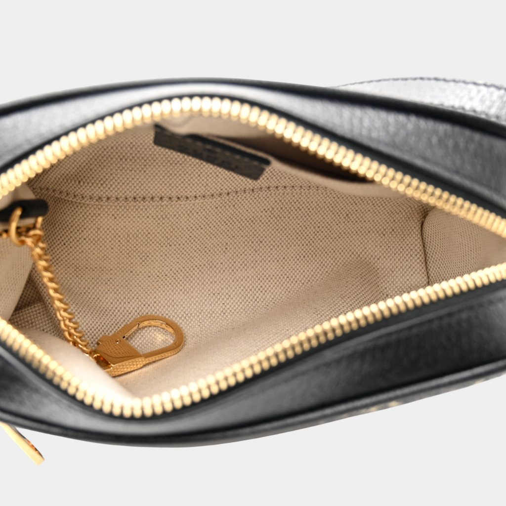 Gucci Mini Ophidia Denim Jacquard Camera Bag Kelly's Authentic Boutique