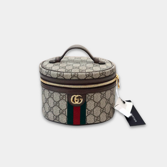 Gucci Mini Ophidia GG Supreme Cosmetic Vanity Bag Kelly's Authentic Boutique