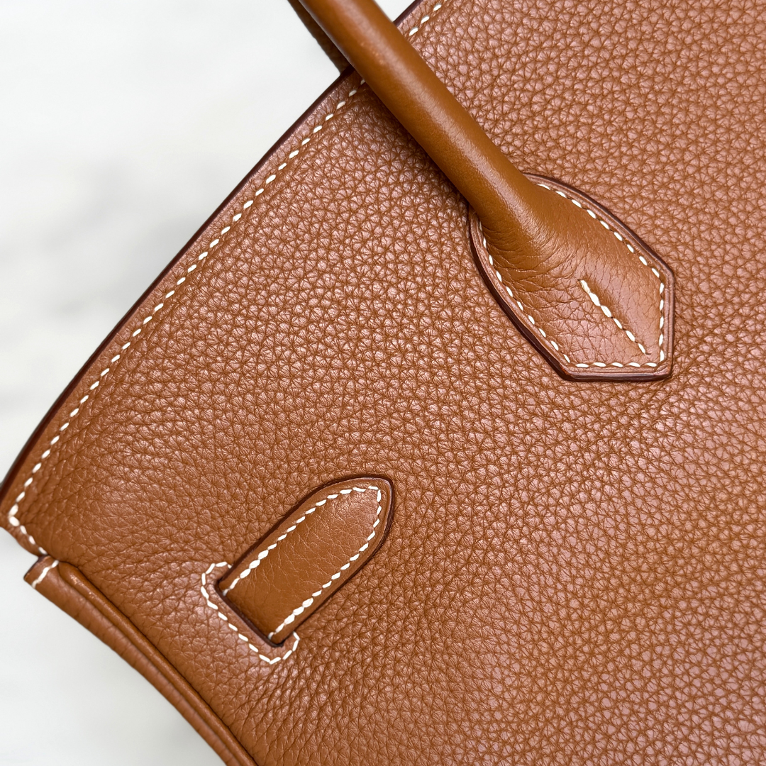 Hermes Birkin Togo Gold 35 (Stamp O Square) Kelly's Authentic Boutique