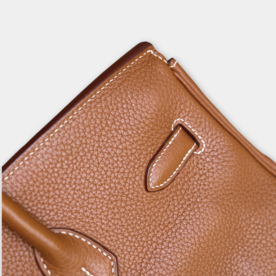 Hermes Birkin Togo Gold 35 (Stamp O Square) Kelly's Authentic Boutique