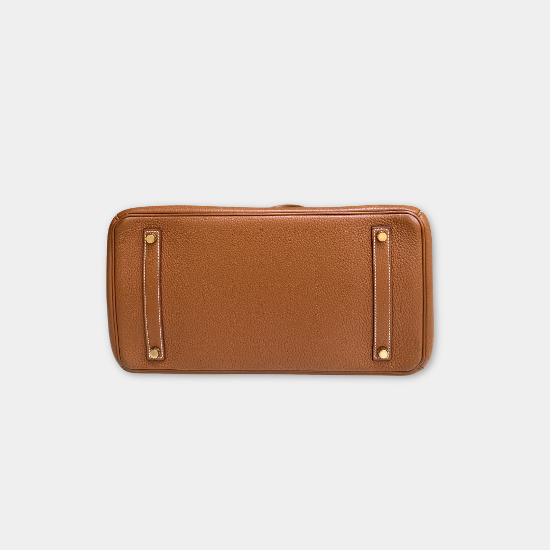 Hermes Birkin Togo Gold 35 (Stamp O Square) Kelly's Authentic Boutique