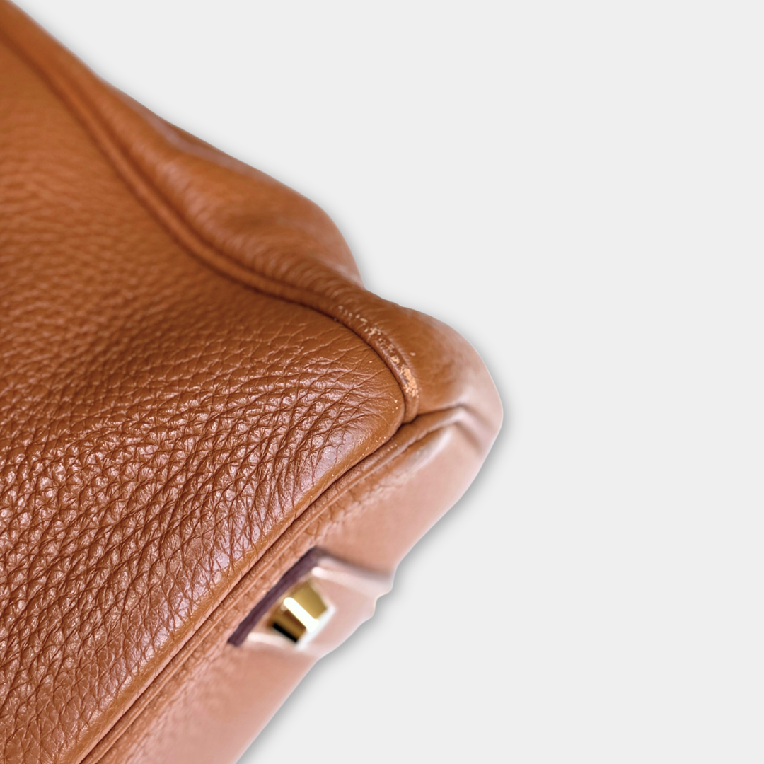 Hermes Birkin Togo Gold 35 (Stamp O Square) Kelly's Authentic Boutique