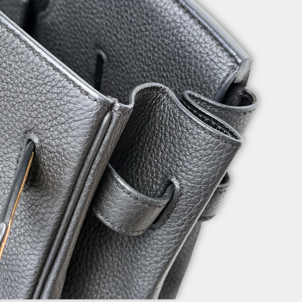 Hermes Togo Birkin Noir 35 Kelly's Authentic Boutique