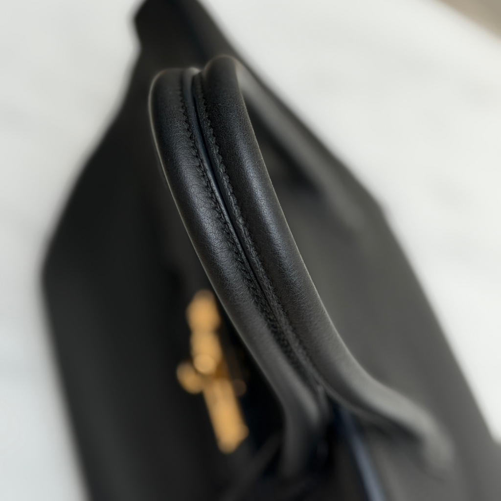 Hermes Togo Birkin Noir 35 Kelly's Authentic Boutique