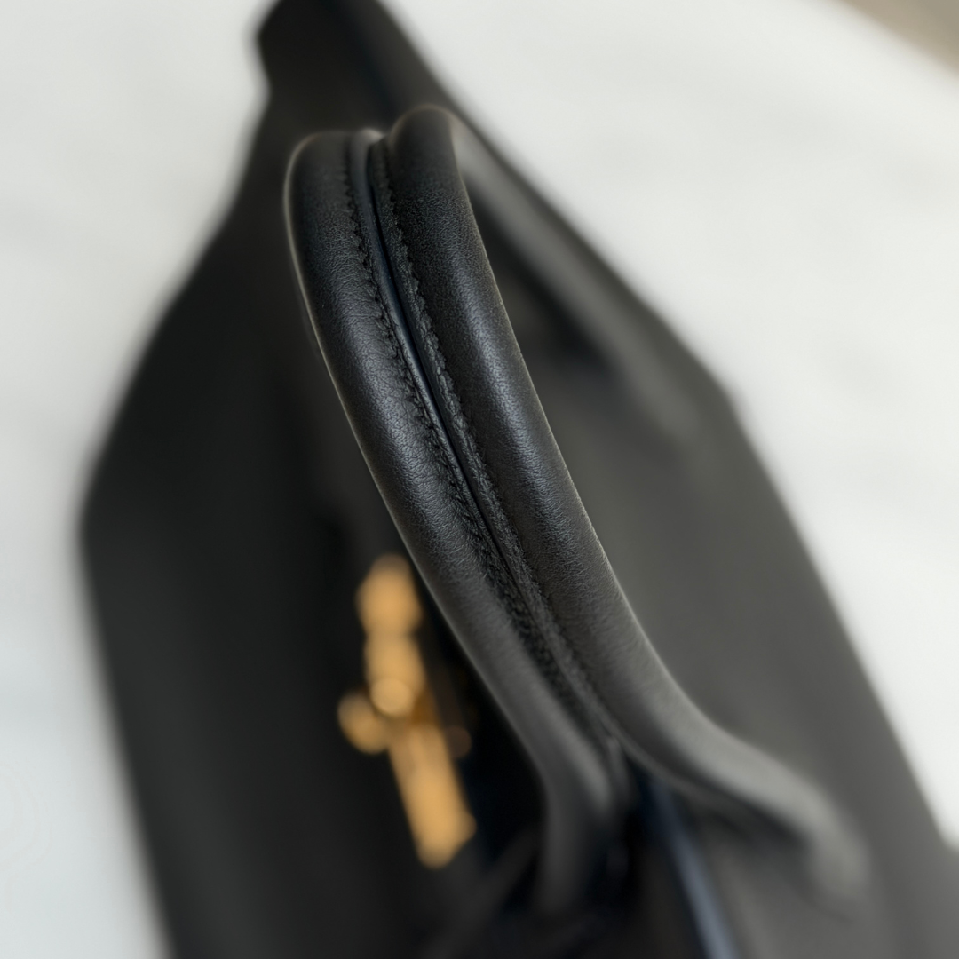 Hermes Togo Birkin Noir 35 Kelly's Authentic Boutique