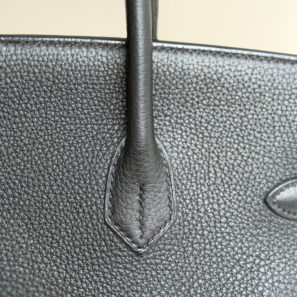 Hermes Togo Birkin Noir 35 Kelly's Authentic Boutique