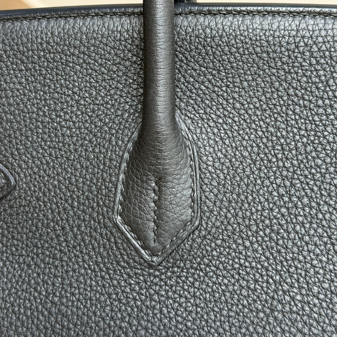 Hermes Togo Birkin Noir 35 Kelly's Authentic Boutique