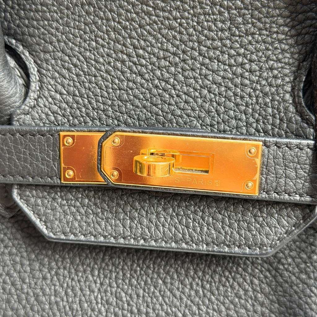 Hermes Togo Birkin Noir 35 Kelly's Authentic Boutique