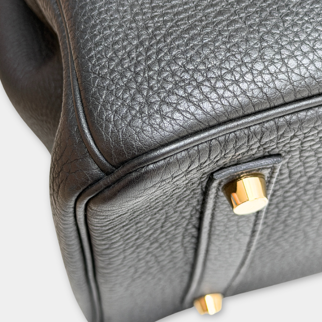 Hermes Togo Birkin Noir 35 Kelly's Authentic Boutique