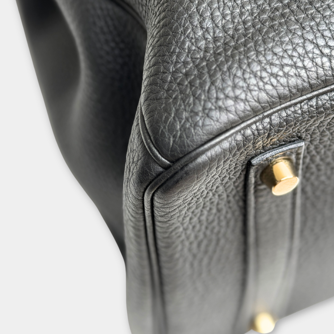 Hermes Togo Birkin Noir 35 Kelly's Authentic Boutique