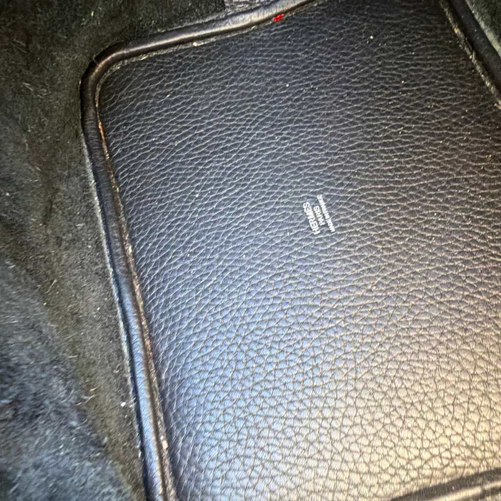 Hermes Black Clemence Picotin 22 (Stamp Z) Kelly's Authentic Boutique